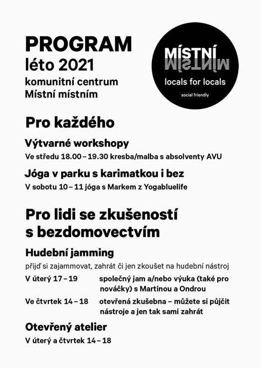 program komunitního centra